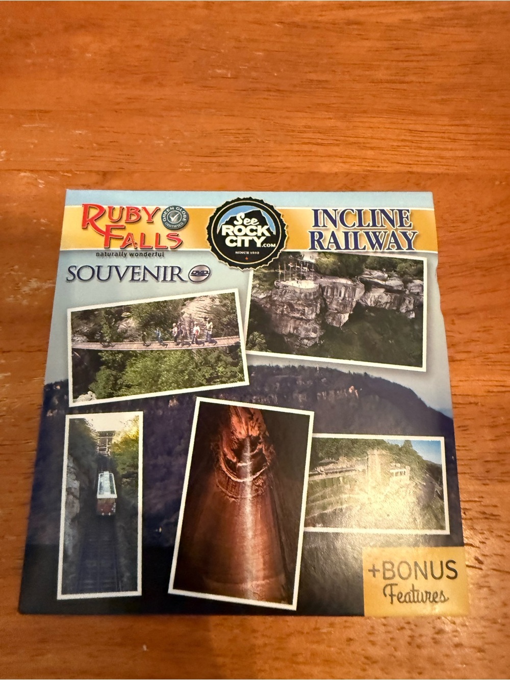 Incline Railway and Ruby Falls DVD